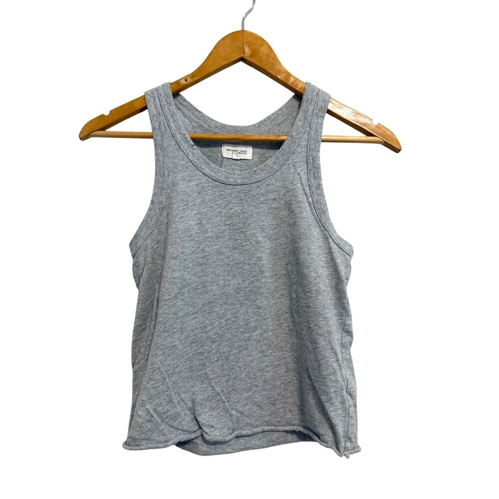 Sincerely Jules for Bandier Gray Tank Top